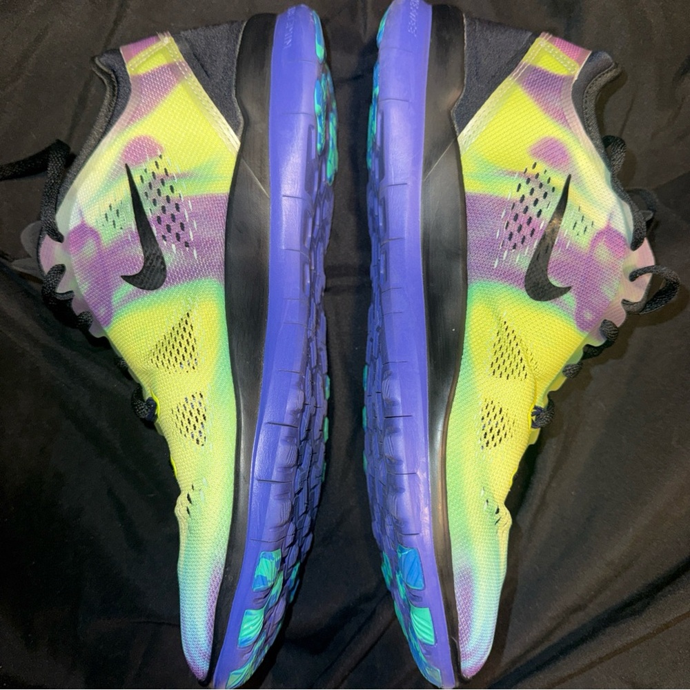 Nike Free Run Vibrant Multicolor Women’s Athletic Shoes 9.5 - Picture 14 of 15